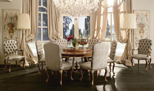Decor royal dining room set, sold by Nino Madia, classic luxury Italian furniture store in North Bergen, NJ