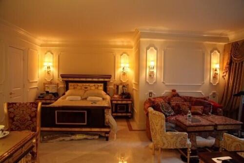 custom luxury furniture by Nino Madia for hotel suite. includes 