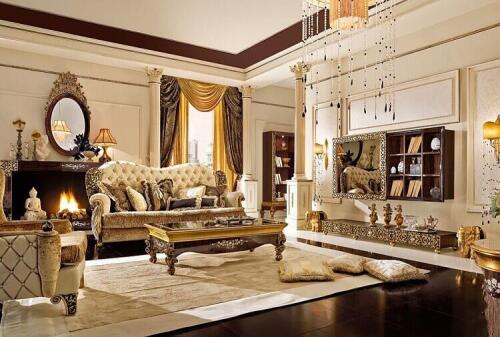 Style 302 CLLR - Classic and Luxury Living Room Furniture