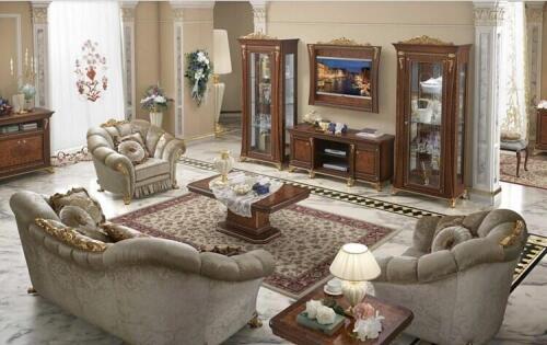 Style 304 CLLR - Classic and Luxury Living Room Furniture