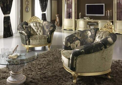Style 317 CLLR - Classic and Luxury Living Room Furniture