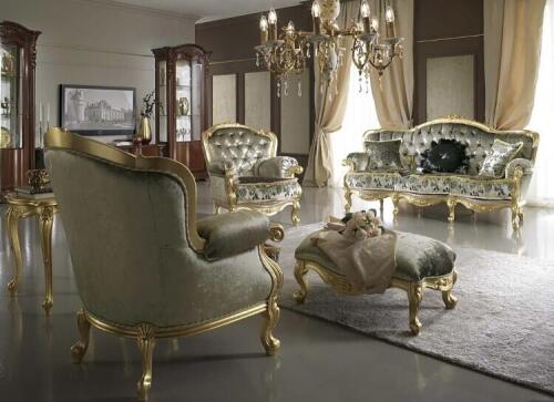 Style 322 CLLR - Classic and Luxury Living Room Furniture