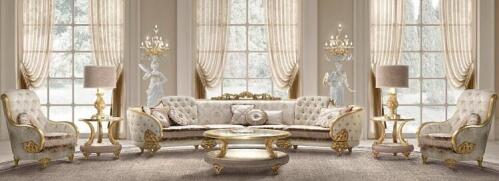 Style 387 CLLR - Classic and Luxury Living Room Furniture