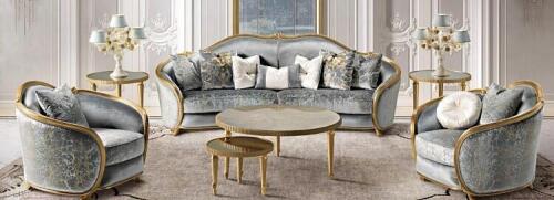 Style 389 CLLR - Classic and Luxury Living Room Furniture