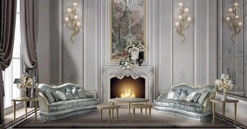 Style 394 CLLR - Classic and Luxury Living Room Furniture