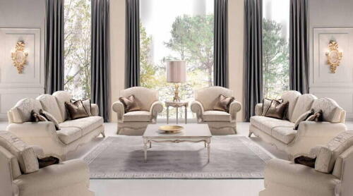 Style 416 CLLR - Classic and Luxury Living Room Furniture