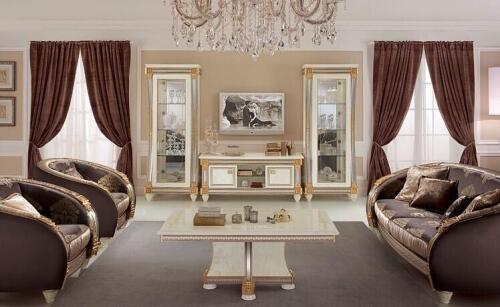Style 423 CLLR - Classic and Luxury Living Room Furniture