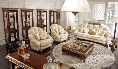 Style 431 CLLR - Classic and Luxury Living Room Furniture