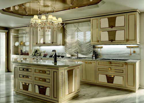Hypnose kitchen furniture set, sold by Nino Madia, classic luxury Italian furniture store in North Bergen, NJ