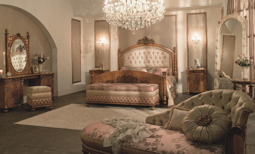 Nabucco bedroom set, sold by Nino Madia, classic luxury Italian furniture store in North Bergen, NJ