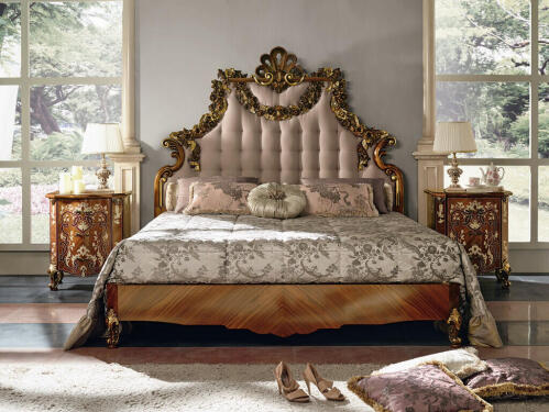 Decor royal bedroom set, sold by Nino Madia, classic luxury Italian furniture store in North Bergen, NJ