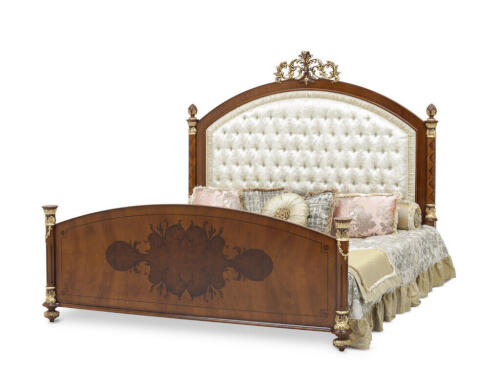 Classic luxury bedroom set, sold by Nino Madia, classic luxury Italian furniture store in North Bergen, NJ