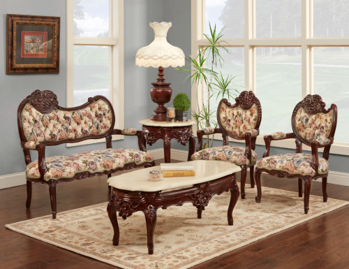 Love Seat and Armchairs Set 550