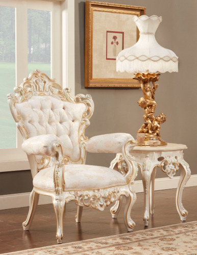 Pearl Decorated Armchair 611