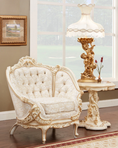 Ivory Armchair 634